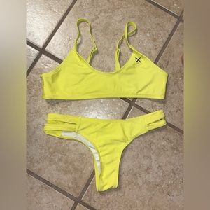Boutine LA Yellow Bikini Bottom